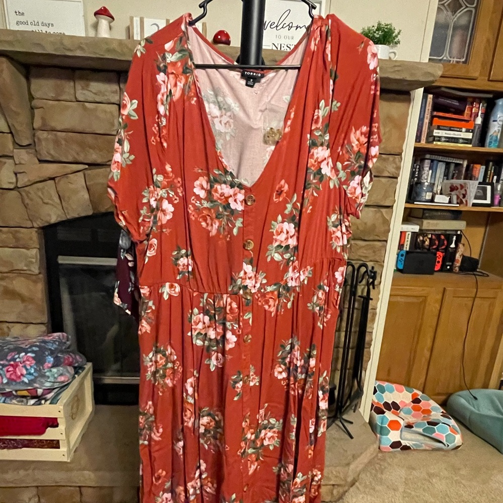 Torrid Midi Dress